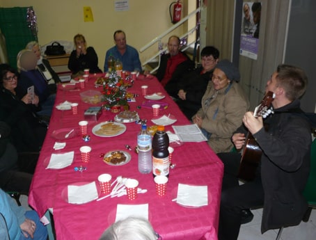 Goûter de Noël à la Conférence Saint Pie X.