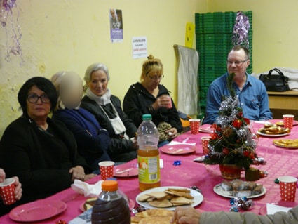 Goûter de Noël à la Conférence Saint Pie X.